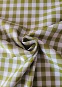 Yarn-dyed 100% cotton gingham, green image