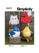 S9972 Plush Birds image