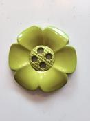 Flower Power giant buttons (60mm) - Olive image
