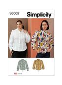 S3002 Misses' and Women's Blouses - M1 (10-12-14-16-18) image