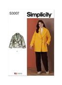 S3007 Misses' Coat and Jacket image