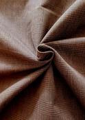 100% cotton twill weave plaid (bronze) image