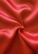Viscose mix satin coat lining - red (100% cupro) image