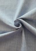 Sky blue yarn-dyed cotton plaid