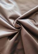 Polycotton stretch sateen (mushroom) image