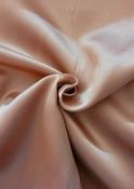 Viscose mix satin coat lining - tan