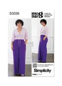 S3036 Misses' Pants by Mimi G Style - K5 (8-10-12-14-16)