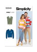 S3040 Unisex Knit Vest and Tops