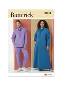 B7014 Misses' and Women's Lounge Dress, Top and Pants - BB (1X-5X) image