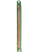 Single-ended knitting needles, 33cm (bamboo) - 10mm