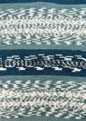 Easy Fair Isle Effect, Aran Yarn - shetland