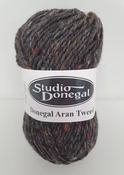 Donegal Aran Tweed (100% New Wool) - Charcoal 4801 image
