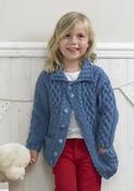 4205 Children's Aran pattern Duffle Jackets and Sweater (Special Aran)