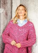 9807 Ladies Poncho and Sweater (Special XL Tweed)