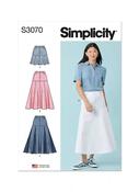 S3070 Misses' Skirts - K5 (8-10-12-14-16) image
