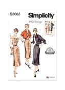 S3083 Misses' Dress and Jacket - Y5 (18-20-22-24-26)