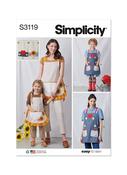 S3119 Children and Misses' Aprons and Kitchen Accessories image