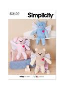 S3122 Memory Plush Animals with Wings image