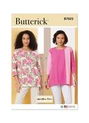 B7023 Misses' Knit Tunics by Katherine Tilton image
