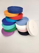 Single fold 100% cotton bias binding, 20mm - mint