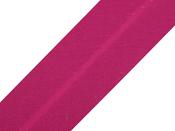 Single fold 100% cotton bias binding, 20mm - dark fuchsia