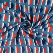 100% Cotton Canvas, "Half Moon Pennant"
