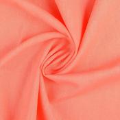 Plain washed linen, Salmon image