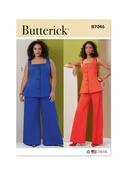 B7046 Misses' and Women's Top and Pants - AA (10-12-14-16-18)