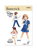 B7054 Children's Skirt, Overblouse, Pants, Shorts and Dickey - CKK(5-6-7-8)