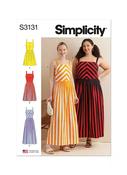 S3131 Misses' and Women's Dress in Three Lengths - AA (10-12-14-16-18) image
