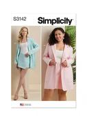S3142 Misses' and Women's Blazer and Skorts - M1 (10-12-14-16-18)