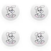 "Fluffy Bunny", picture button, 15mm