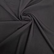 Wool rich self-stripe poly blend (black)