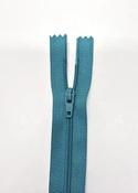 Nylon dress and skirt zips: greens - Teal / 16" (40cm)