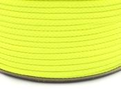 4mm polyester drawstring cord - neon yellow