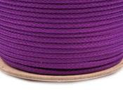4mm polyester drawstring cord - purple