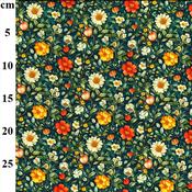 Rose &amp; Hubble 100% cotton poplin print, "Camomile Lawn" image