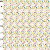 Rose &amp; Hubble 100% cotton poplin print, "Confetti" image