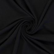 'Istanbul', Cotton Pique Jersey - Black