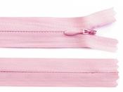 Concealed/invisible zips: pinks/reds - Baby Pink / 16" (40cm) image