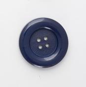 Vintage 4-hole coat buttons - Navy / 28mm