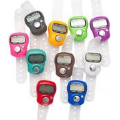Digital knitting row counter (finger)