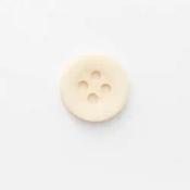 4-hole shirt buttons (11mm) - Cream