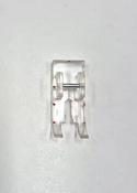 Clear plastic straight stitch/quilting foot image