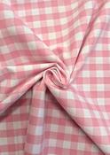 Yarn-dyed 100% cotton gingham, Pink image