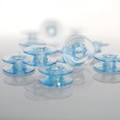 Pfaff Plastic Bobbins, 10-pack Blue - Sewing Machines Ireland image