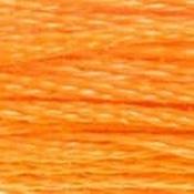 DMC Stranded Cotton: Plain - 741 image