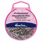 Hemline Professional Household Pins - Sewing Machines Ireland