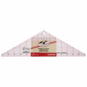 Sew Easy Rule: Quilting: Half Diamond: 14.5 x 4.5in - Sewing Machines Ireland
