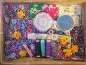 Fabric &amp; Sewing Basket Hamper